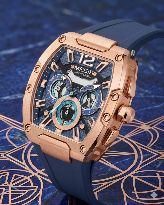 Megir - Rose Gold-Azure 2064 | Signature Series