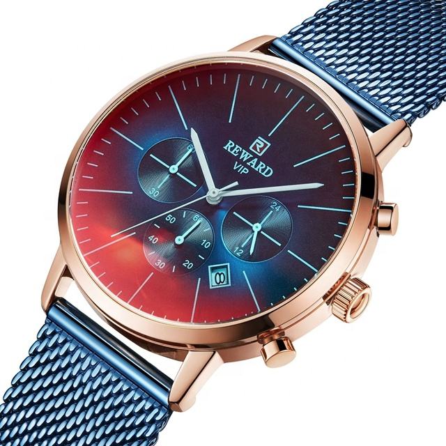 Business Chronograph Men's Stainless Steel Watch