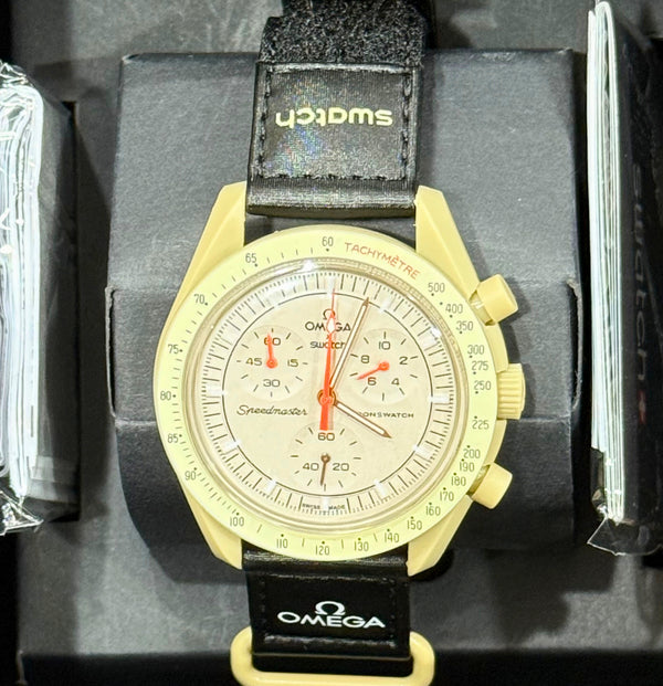 Omega Swatch Style Chronograph – Jupiter Storm Edition (2025)