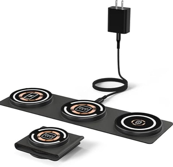 Wireless Charger For Phone, Watch & Earbuds