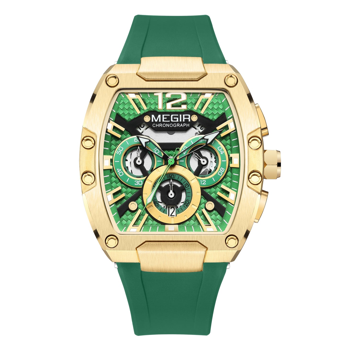 MEGIR Chronograph Sport Watch | Waterproof & Luminous Quartz for Men