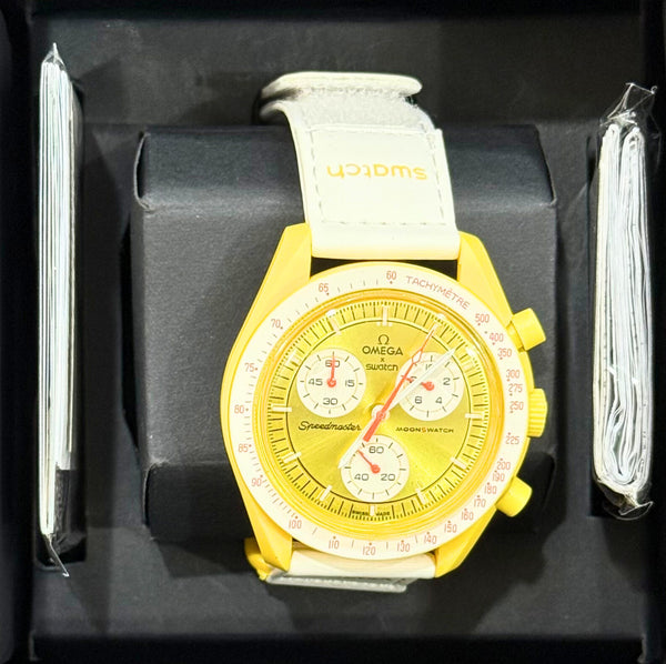 Omega Swatch Style Chronograph – Sun Solar Edition (2025)