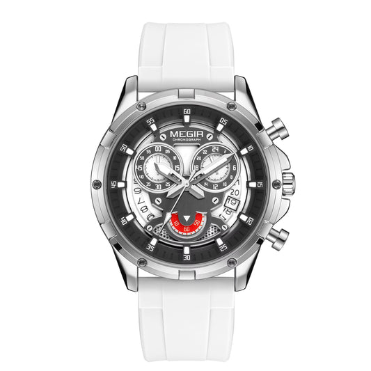 MEGIR 2248 Luxury Watches for Men Multifunction Sports Quartz Wristwatch Chronograph Waterproof Luminous