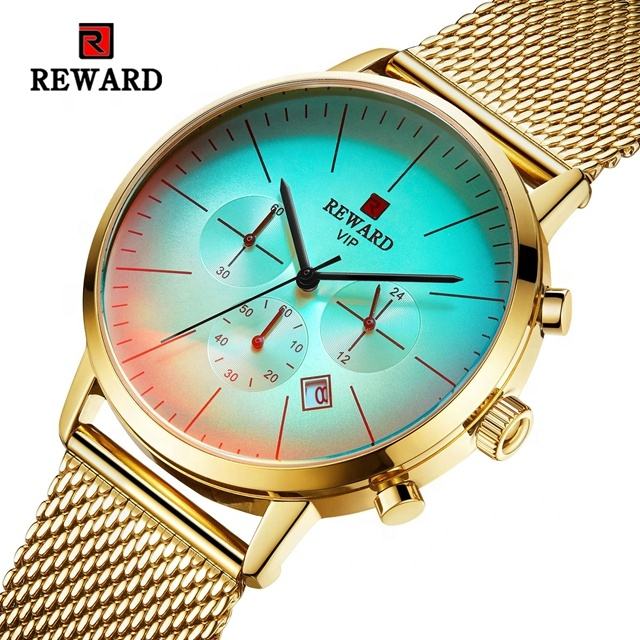 Business Chronograph Men's Stainless Steel Watch