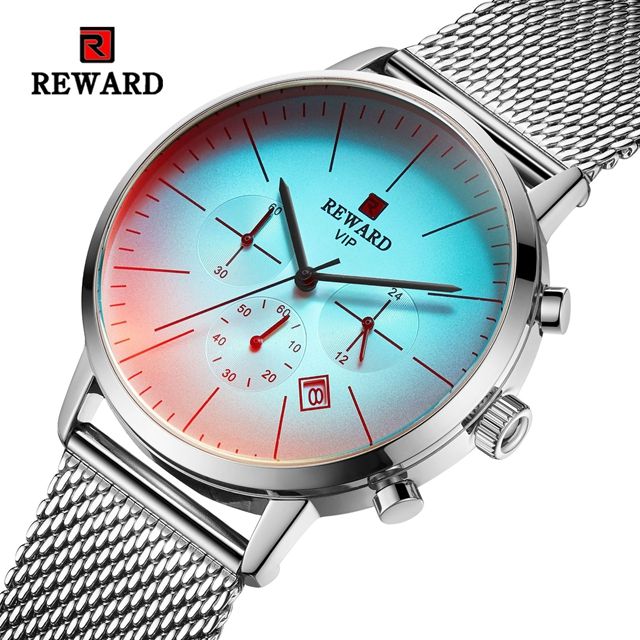 Business Chronograph Men's Stainless Steel Watch