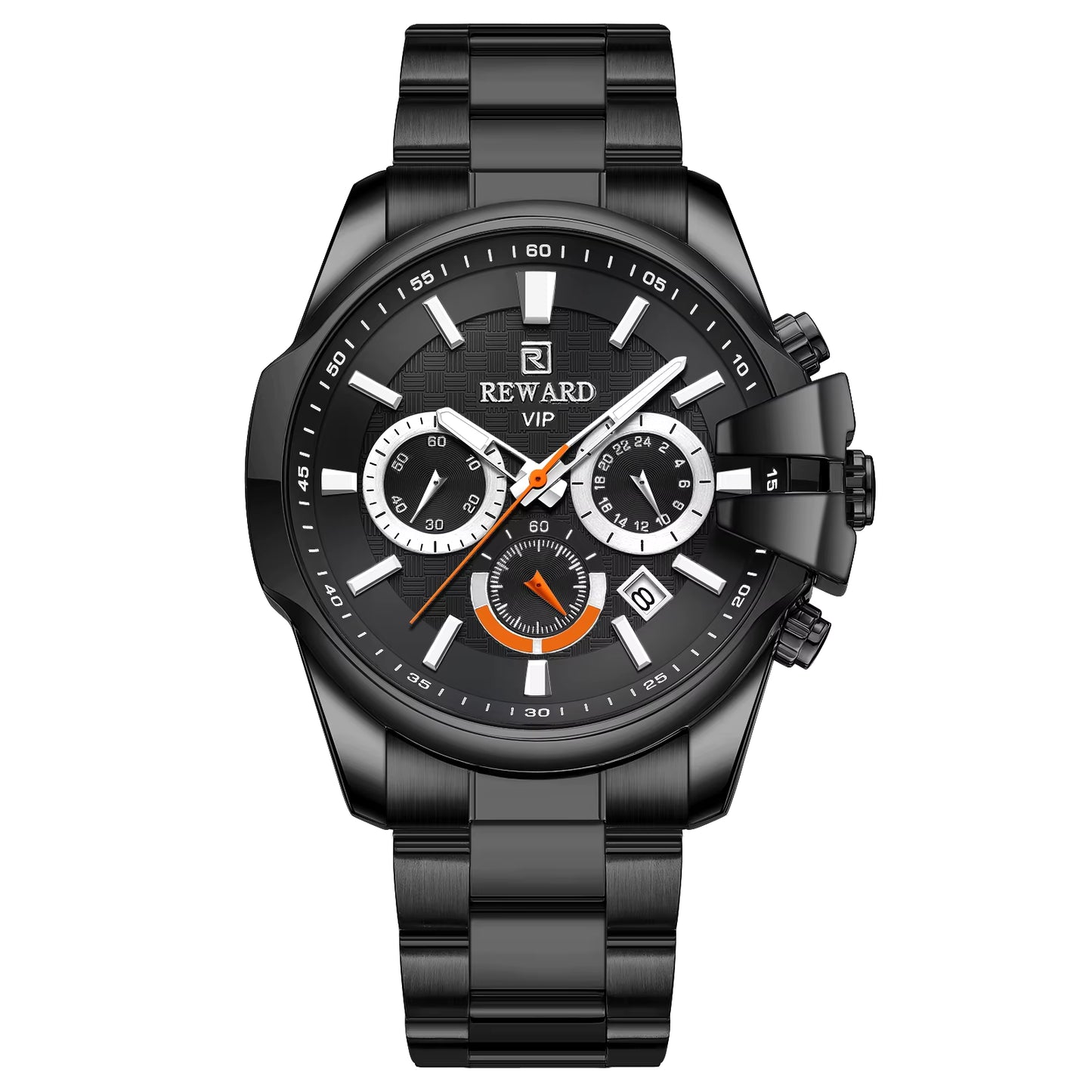 New Reward Vip Watch Man Luxury Unique Case Design Stainless Steel Fashion Business High Quality Watches Men Wrist